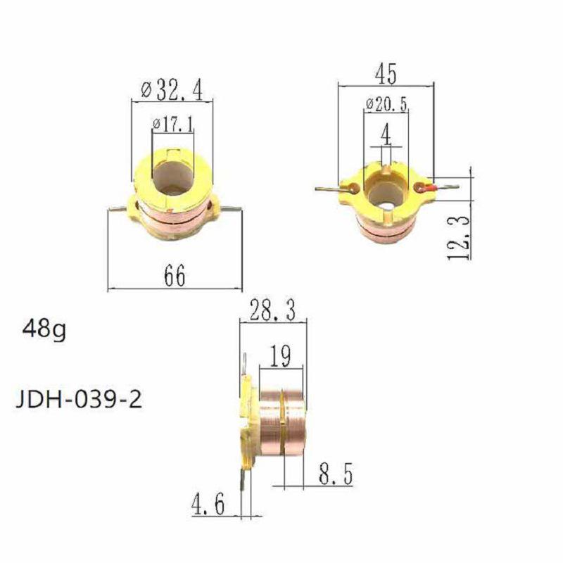 32.4x17.1x8.5 (28.3) 2-Ring Slip Rings, 48g