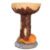 Cat Bird Bath Statue Durable Resin Bird Bath Bowl Exquisite Decorative Bird Feeding Statue for Courtyard Balcony
