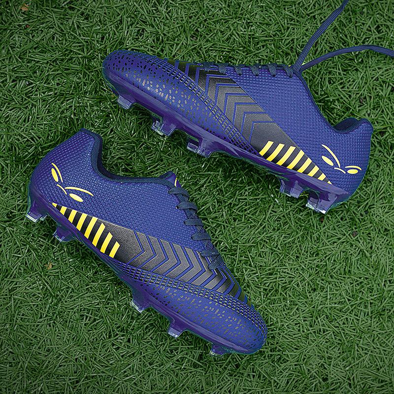 New Football Shoes Adult Spikes Competition Sports Shoes Running Shoes Children's Grass Sports Training Shoes