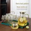 Lux Cold-Resistant Glass Kettle Set - High Capacity, Durable, Explosion-Proof for Water, Juice & Tea