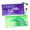 8Pcs/Set Dental Care Brush Kit Multicolour Dental Wax Teeth Cleaning Tool Mesh Bag Foldable Interdental Brush Floss Thread Wax