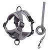 Dog Harness Leash Fordogs Garment For Dog Cat Harness Reflective Breathable And Anti-Shake Puppy Lead