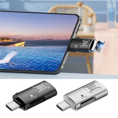 Adattatore OTG 2 1 in 3 Tipo-C a USB TF Lettore di Schede per Registratore di Bordo Auto Dati ad Alta Velocità