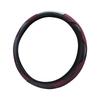 38CM Steering Wheel Cover Carbon     Elastic Handle Sleeve Non Slip Steering Wheel Cover for Car