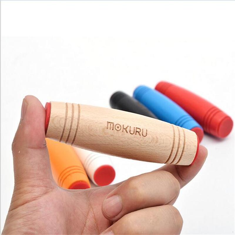 Creative Wooden Flip Fidget Toy Flip Table Dynamic Toy Stress Relief Stick Anti Pressure Artifact Desktop Flip Stick Finger Toy