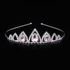 Rhinestone Crystal Tiara Princess Crown Rhinestone Headband Girls Crowns for Kids Wedding Prom Birthday Party Gift