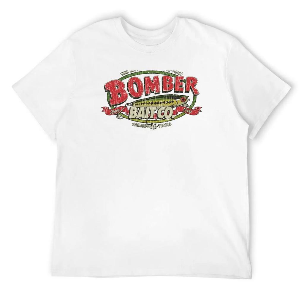 Bomber Bait Co. 1944 T-Shirt Anime Tops Anime T Shirts Short Sleeve Tee Men