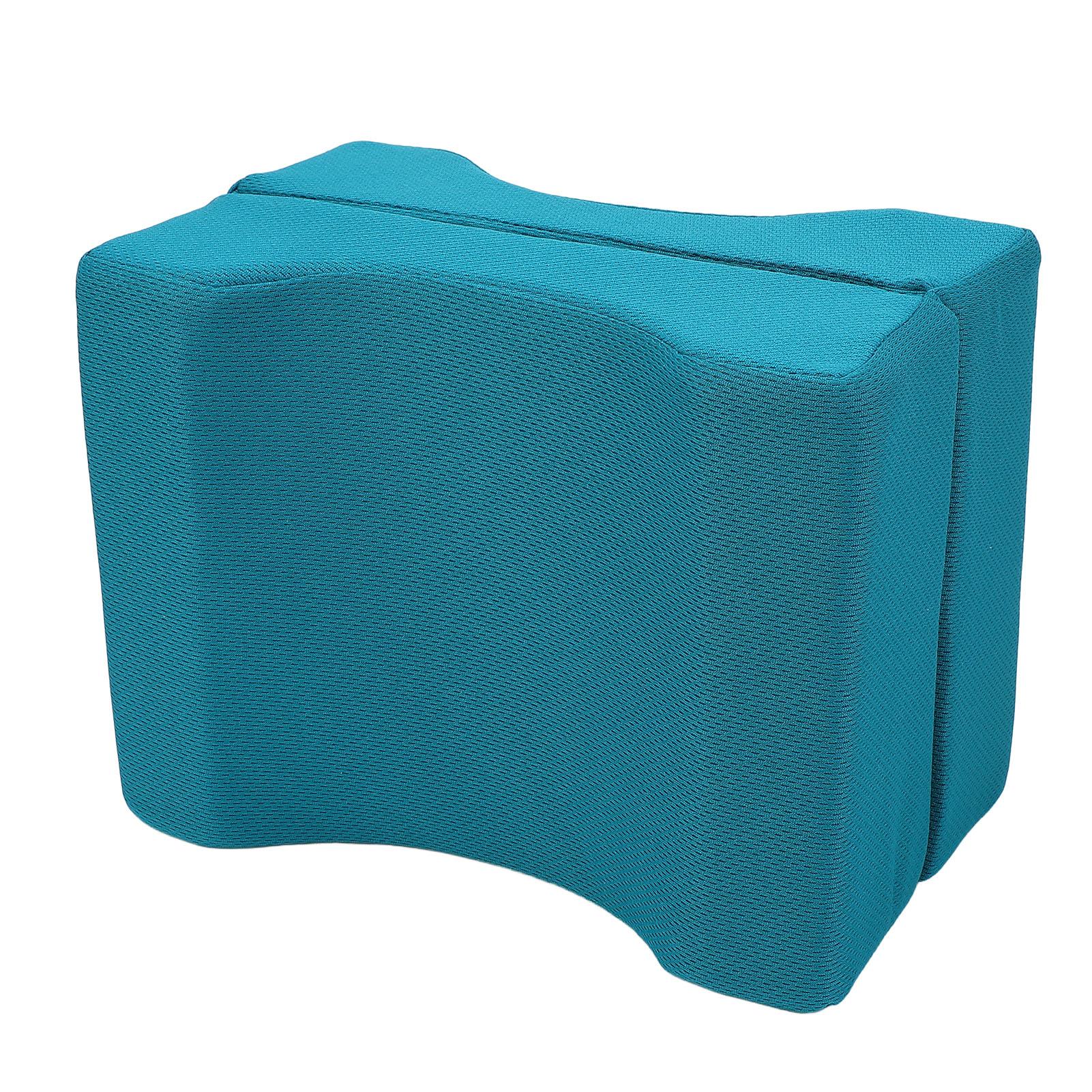

Memory Foam Knee Pillow Support Thighs and Knees Side Sleeper Leg Pillow for Sciatica Elderly