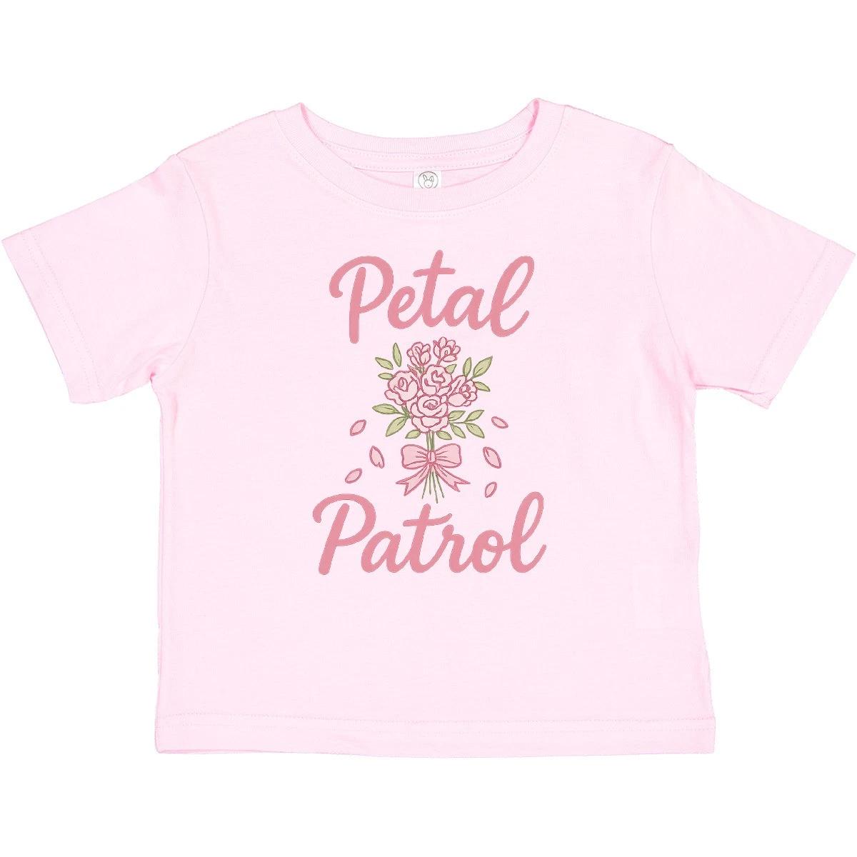 Inktastic Petal Patrol Flower Girl Wedding Baby T-Shirt Bouquet Cute Infant Tees 160