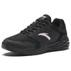 Anta Comfortable Versatile Shock Absorbing Wear Resistant Non Slip Low Top Running Shoes Women Sneaker Black White 922355592-4