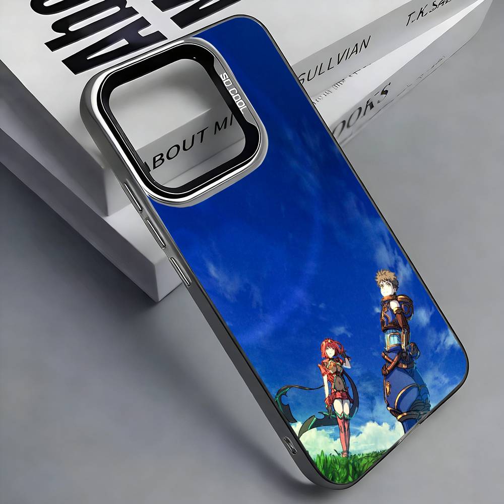 

Game X-Xenoblade Chronicles Phone Case For iPhone 17,16,15,14,13,12,11 Plus,Pro Max,Colored Silver Phone Case iPhone13
