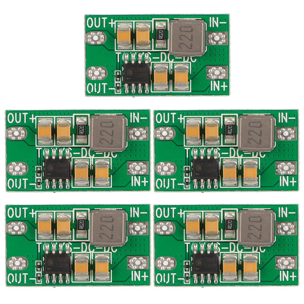 5PCS DC To DC Buck Module 92percent  Conversion Efficiency High Frequency 12V To 24V To 9V 2A Module for Computer
