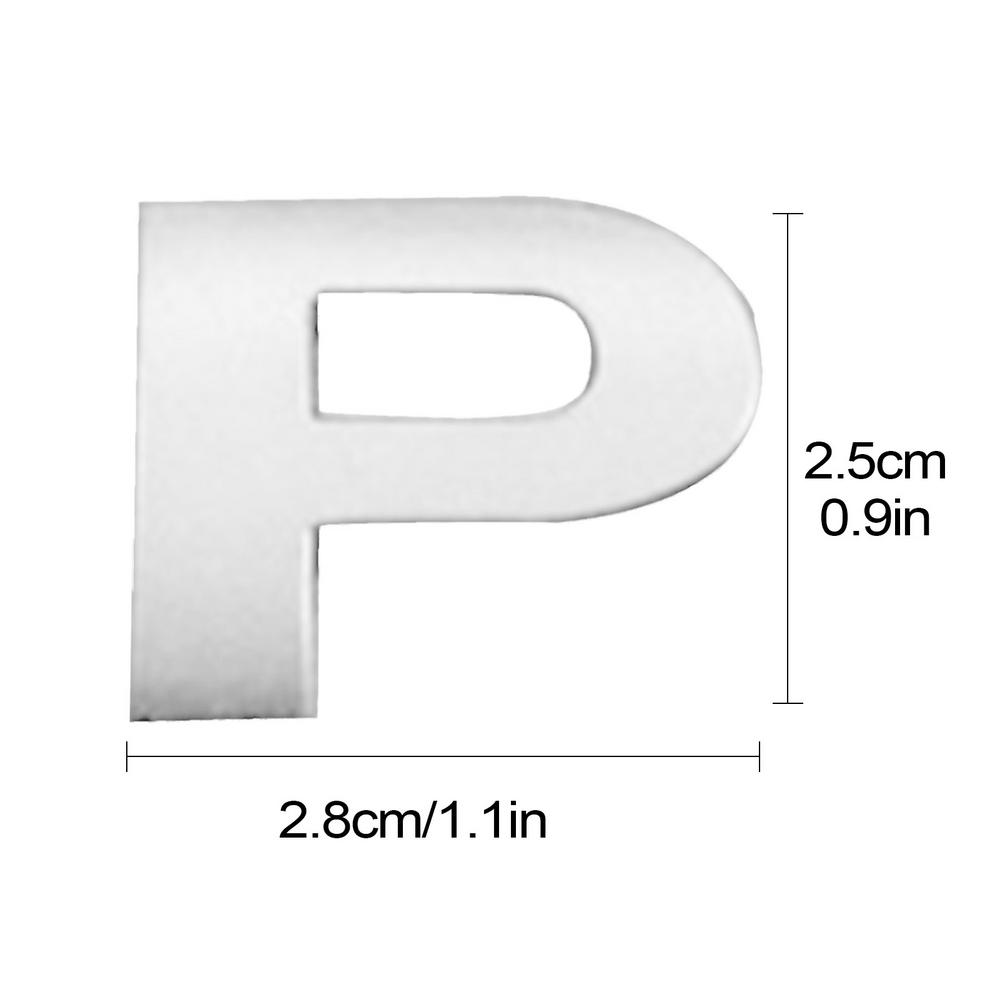 Adhesive Letter Stickers Dustproof Car Bumper Stickers Enhanced Durability Sturdy Car Stickers with 3D Design for Car Auto