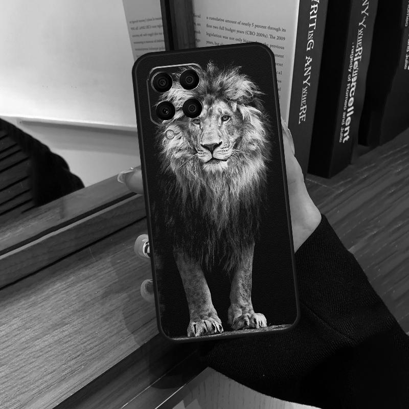 Leopard Tiger Lion Animal Case For Samsung Galaxy M56 M16 M36 M33 M53 M13 M12 M32 M52 M20 M15 M55 M31 M14 M35 M34 M54