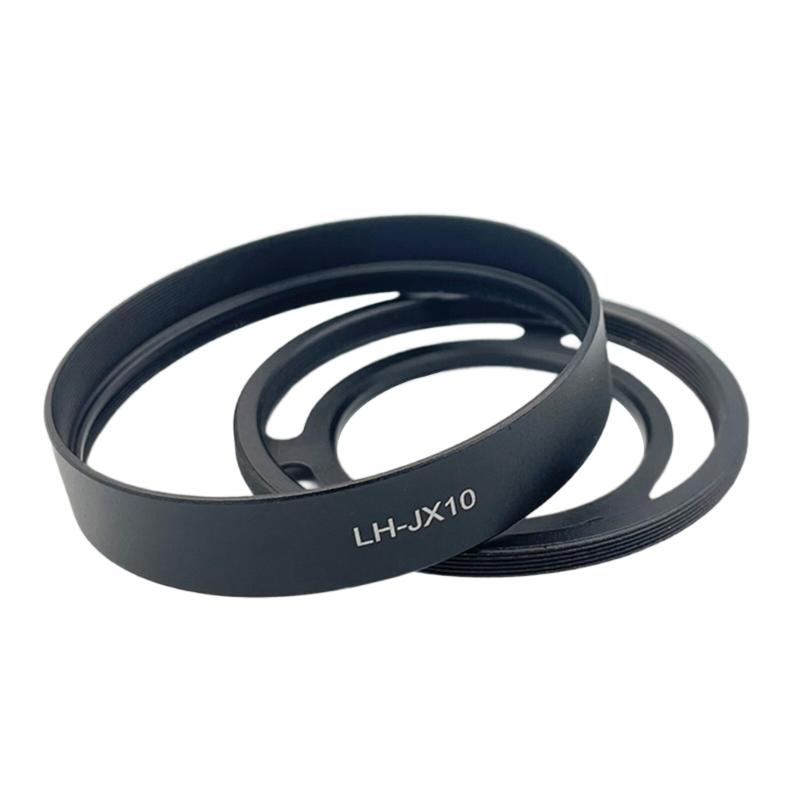 

LH-JX10 Metal Camera Lens Hoods Replacement Detachable For X10 X20 X30 Models No Vignetting