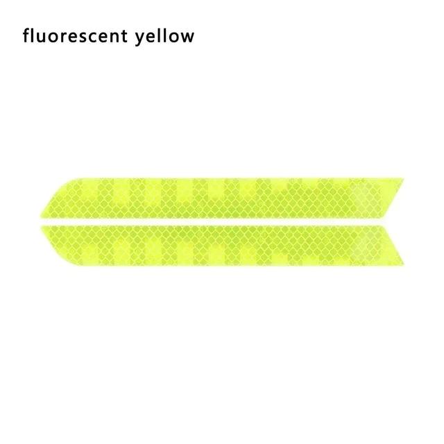NEW Car Door Sticker Safety Opening Warning Reflector Tape Decal Car Accessories Exterior Interior Reflective Sticker Reflective
