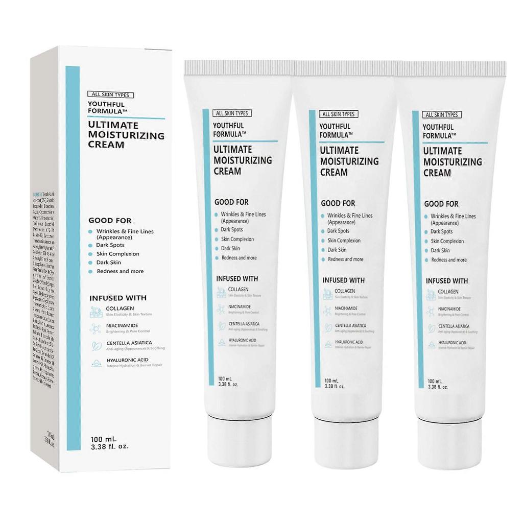 Anti-Aging Gesichtsfeuchtigkeitscreme für empfindliche Haut, 3er-Pack