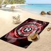 Sheffield United Football Print Beach Towel, Large Soft Quick Dry Towel for Beach Camping Swimming