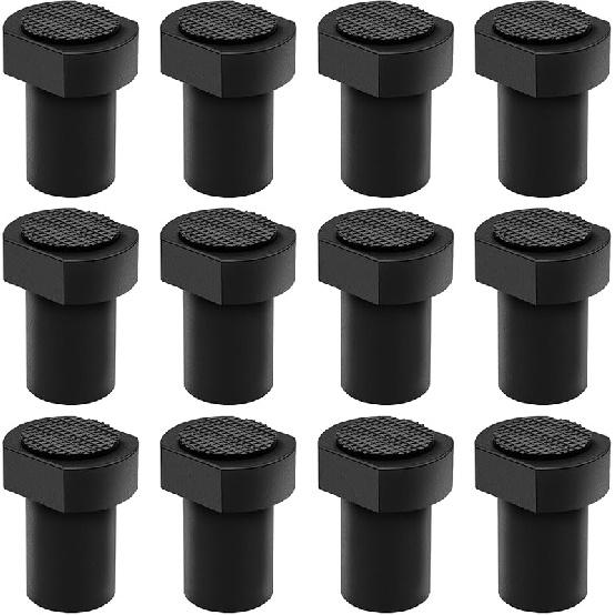 12-Pack 20mm/0.787'' Bench Dogs,Non-Slip Bench Dog Clamp Aluminum Alloy Table Stops for MFT Workbenches, Fits 0.787" Dog Holes - Professional