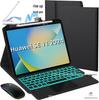 HuaweiSE11 2024 Tablet Case with Pen Slot & 1.5S Touch Backlit Bluetooth Keyboard