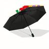 1pc Cat Flower Bouquet Automatic Open/Close Umbrella, Portable Folding umbrella for Everyday Use yy250826072