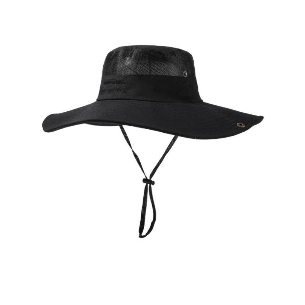 Portable Big Eaves Fisherman Hat Breathable Uv Protection Fishing Hat Sunshade Men's Sun Hats Spring/Summer