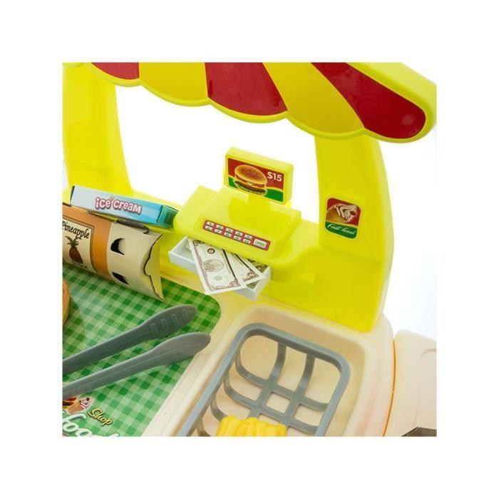 Jeu De Fast Food Avec Accessoires - -