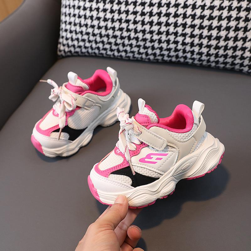 Spring and Autumn New1-6Years Old3Children's Dad Shoes, Soft-soled Lightweight Boys' Sneakers, Korean-style Girls' Running Shoes