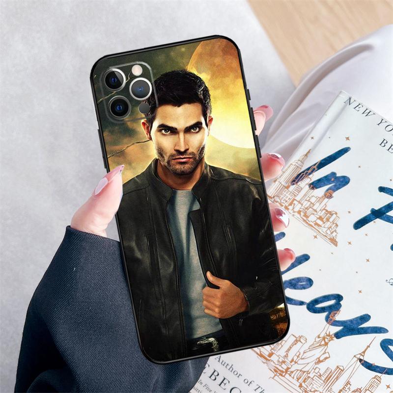 Teen Wolf Derek Hale Phone Case For iPhone 15 16 Pro Max 11 12 13 Mini 14 Pro Max XR 15 16 Plus 16e Cover Coque