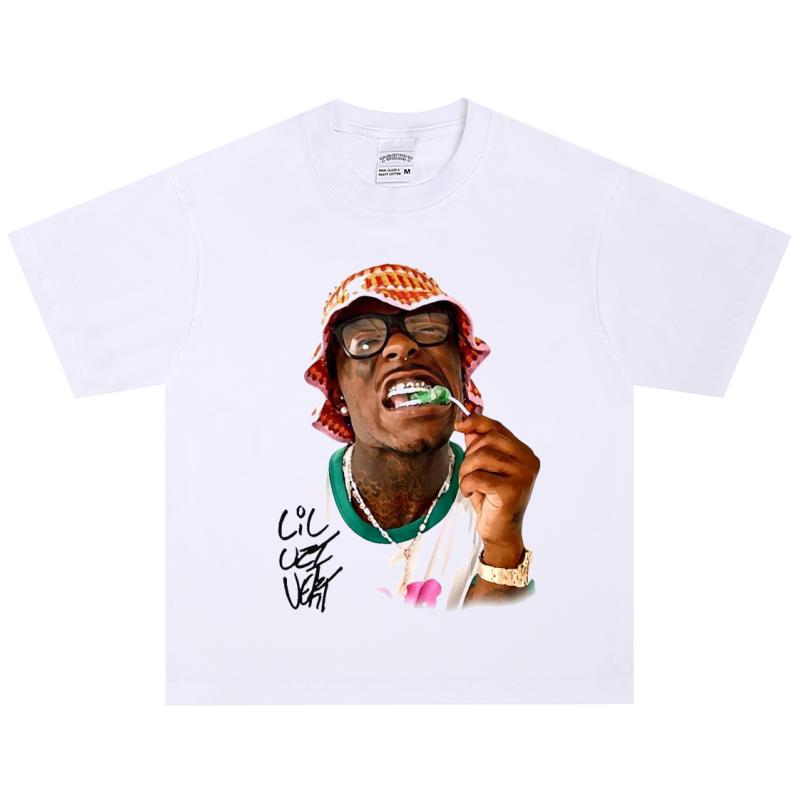 Футболка Lil Uzi Vert, Мягкая ткань, Повседневная L