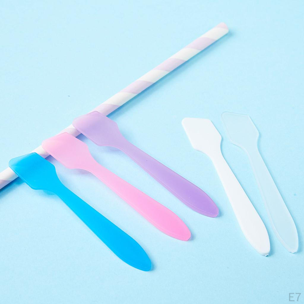 100Pcs Spoon Disposable Makeup S Mini Beauty Tool for Women Girls