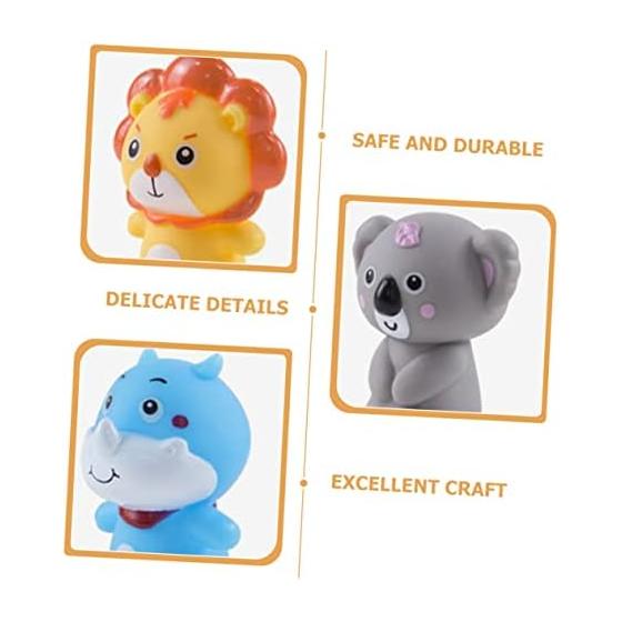 KOMBIUDA 2 Sets Animal Finger Puppets Toys for Toddlers Finger Play Role Playing Storytelling Party Favors Toddler Games
