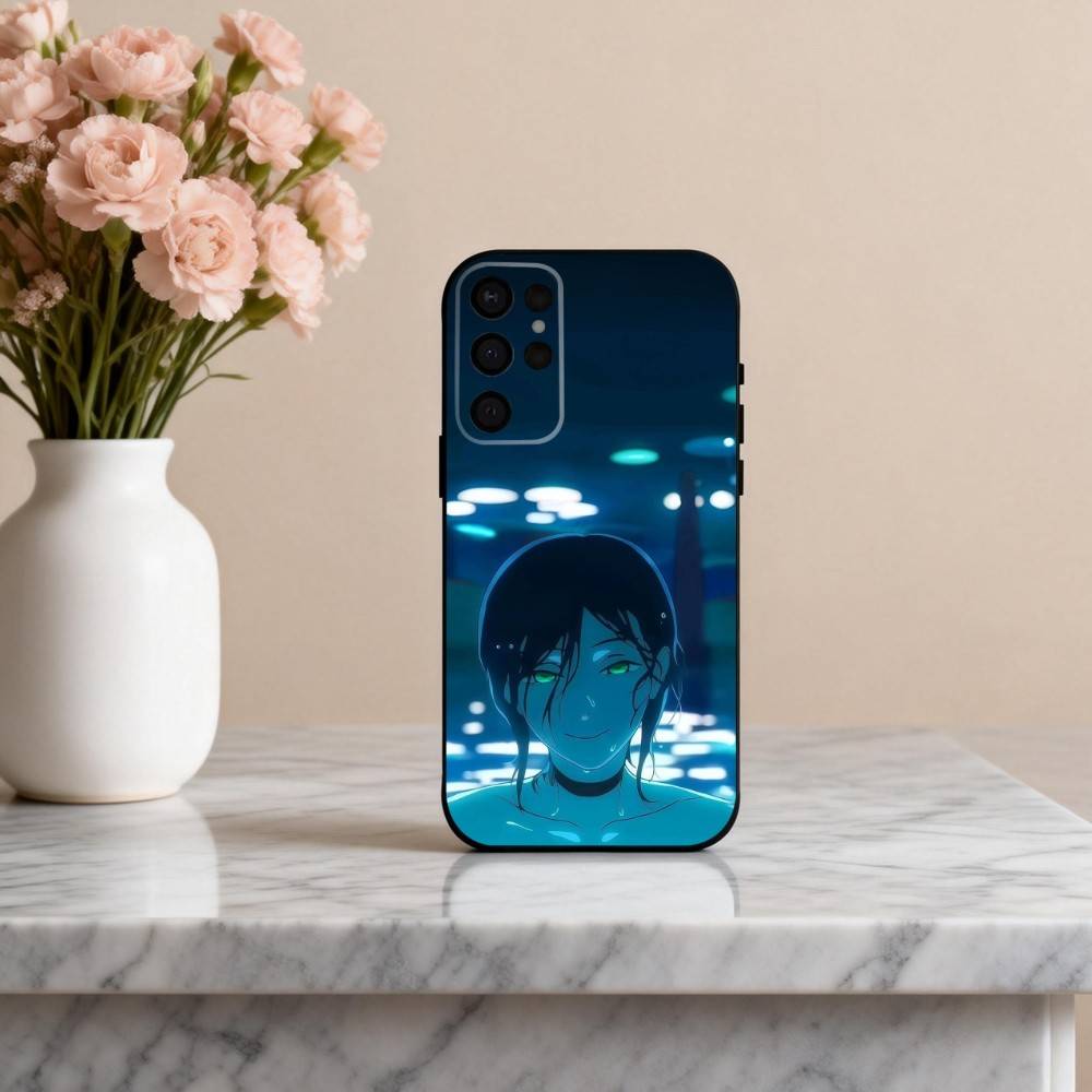 C-Chainsaw M-Man R-Reze Arc Phone Case For Samsung S25,S24,S21,S22,S23,S30,Ultra,S20,Plus,Others Soft Black Case