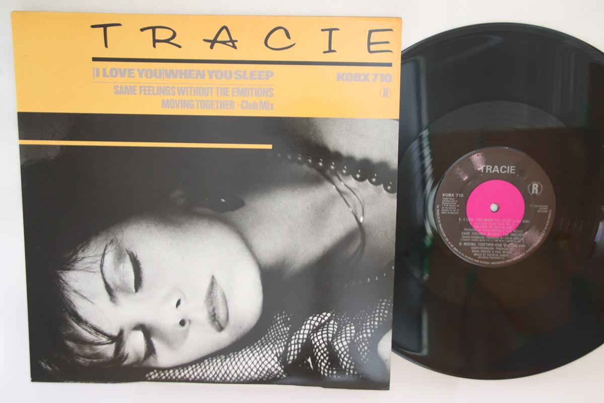 

12inch Record TRACIE - (I Love You) When You Sleep KOBX710 RESPOND 1984 UK Rock Used