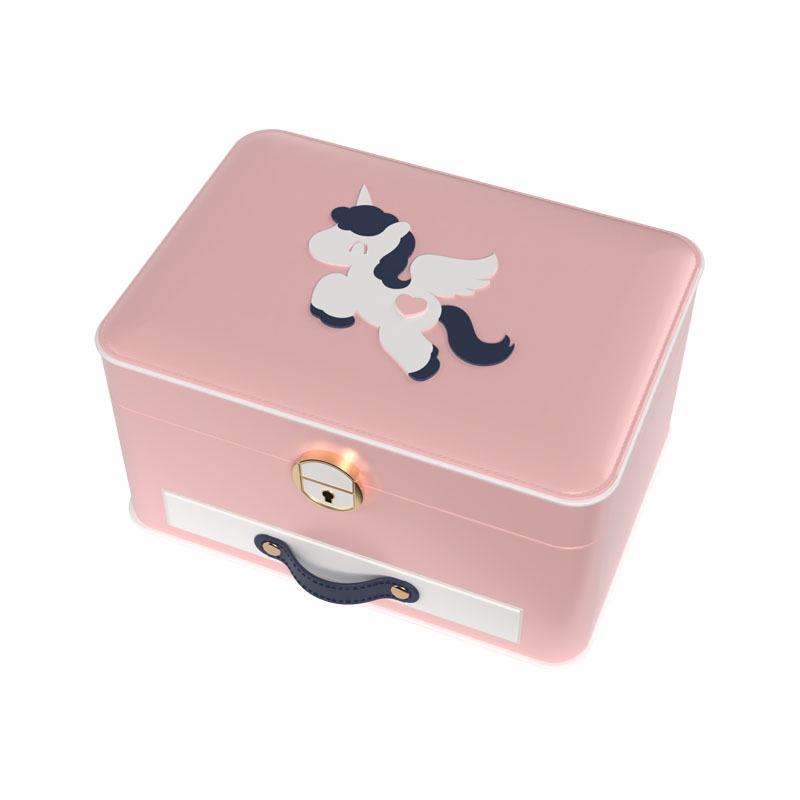 Three-Layer Large Household Jewelry Drawer: Multi-Layer Storage Box with Double-Layer Capacity