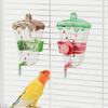 Anti-Splash Parrot Water Dispenser Anti Spill Automatic Feeder Bird Water Bottle  Cage Accessories