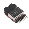3Pcs Set RC 1S 8S Lipo Battery LED Tester Low Voltage Alarm Buzzer Checker RC Accessory