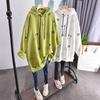 Sweatshirt for Women Oversize Hooded Loose Round Neck Casual Pullover Long Sleeve Winter Sweatshirt Top