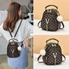 Bag Women's Bag 2025 New Fashion Backpack Women's Shoulder Messenger Bag Backpack High-end Small Bag Women