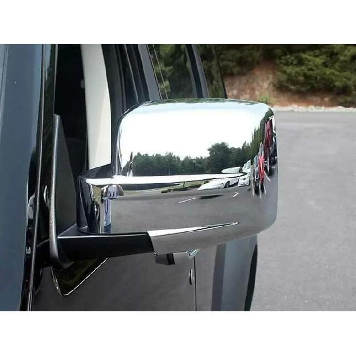 Chrome Door Handle Cover and Mirror Cover Set For 08-12 Jeep Liberty / 2007-2012 Dodge Nitro