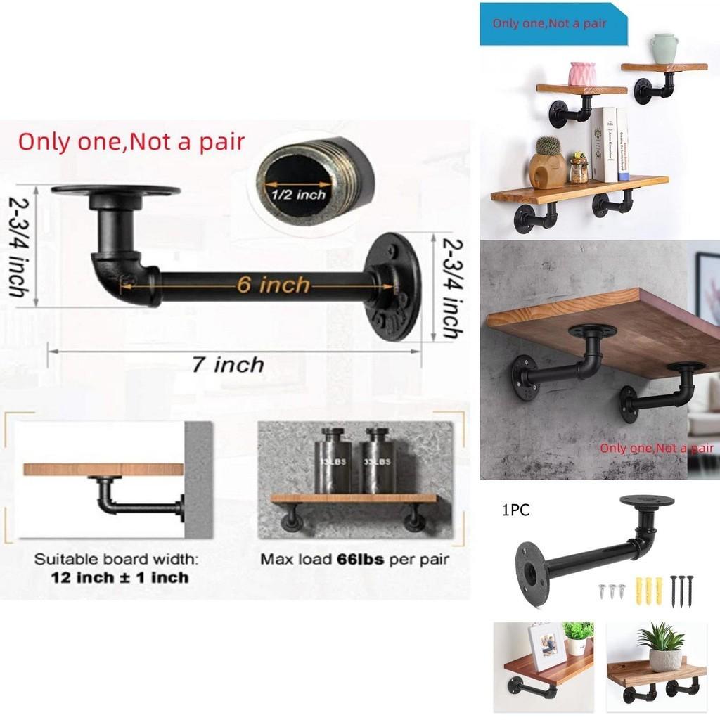 Železný trubkový regál dekorace na zeď vintage průmyslový design