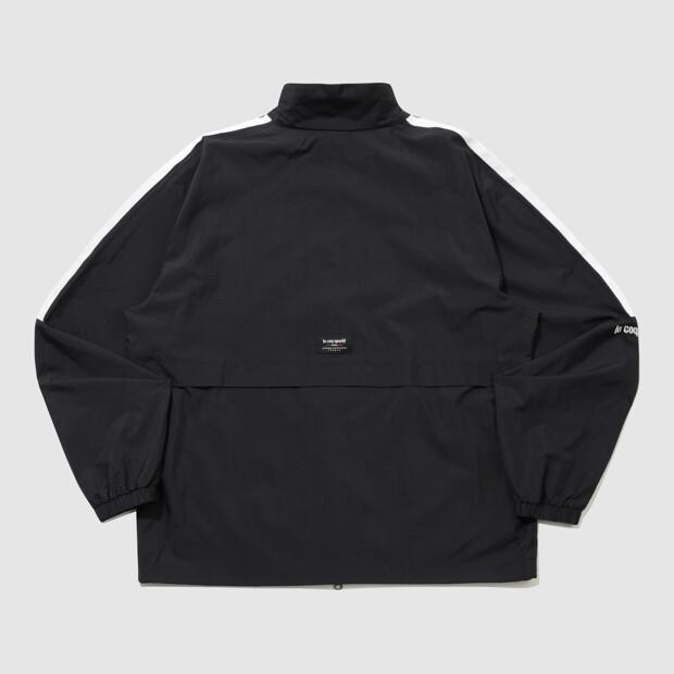 LECOQ Unisex Sunday Loose Fit Unlined Jacket - Black Qr123Ljk31 (Type B)