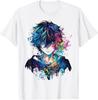 Anime Manga Motif Drawing Artwork Anime T-Shirt