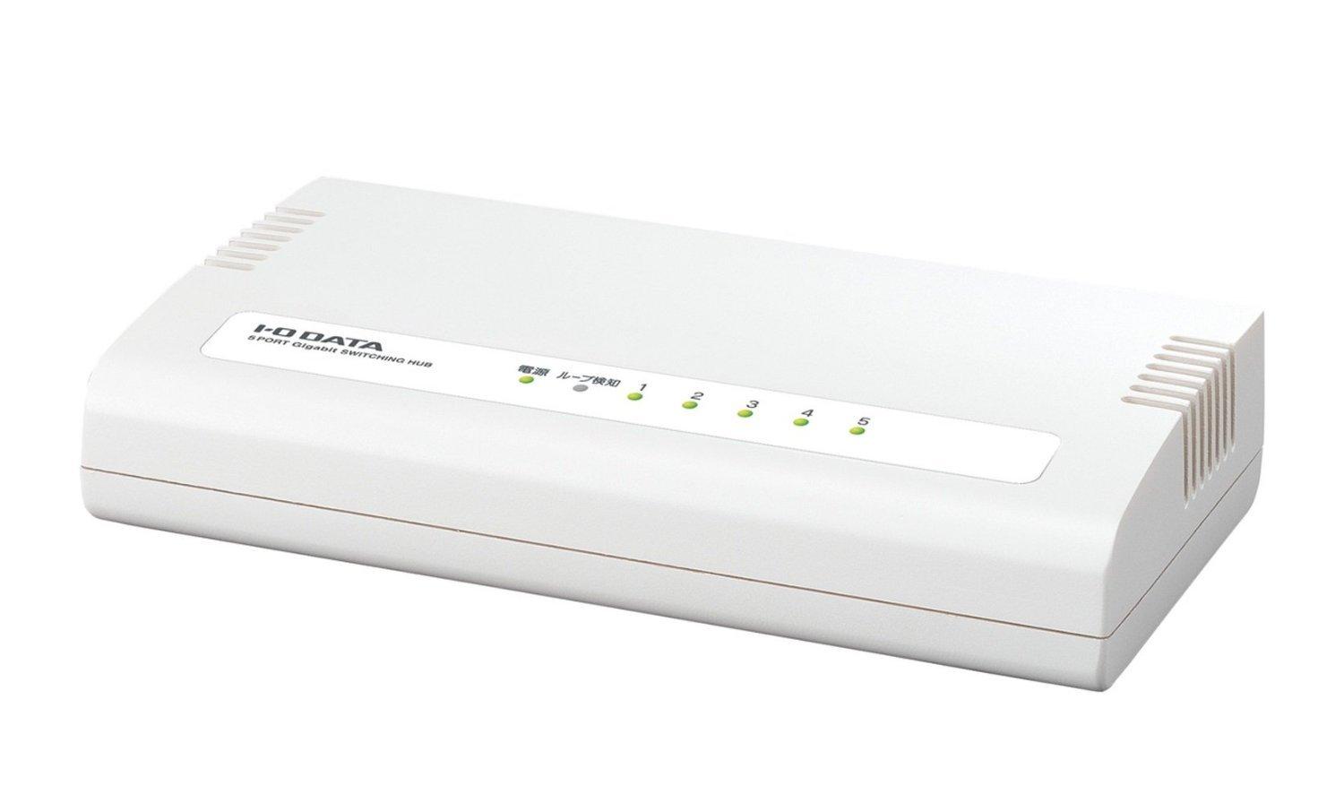 

DATA Network hub Giga saving I-O hub/LAN hub/Switching compatible/5 ports/power ETG-ESH05W2B