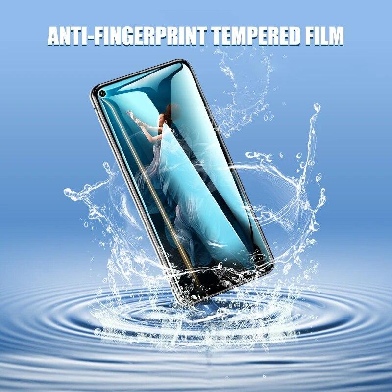 5Pcs Full Tempered Glass For Honor 90 Lite 80 GT 50 SE Screen Protector For Honor View 20 30 Pro V20 V30 20i 30i Protective Film