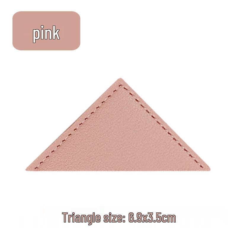 Customizable Heart-Shaped Leather Bookmark with PU Leather and Logo Personalization