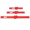 High-Precision Metric Measuring Tool With Slide Stop Positioning Gauge Ruler  Woodworking