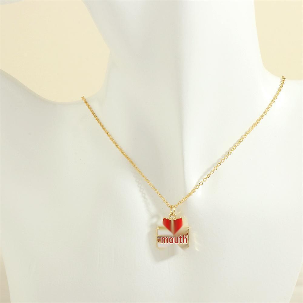 European & American Christmas Necklace: Santa Claus & Peace Tree Pendant