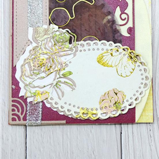 Rose Flower Metal Cutting Dies DIY Scrapbooking Card Making Paper Craft