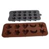 15-Cavity Star & Moon Silicone Mold for Candy, Chocolate, Fondant, Cake Decoration, and Epoxy Resin